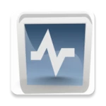 heartbeat monitor sound android application logo